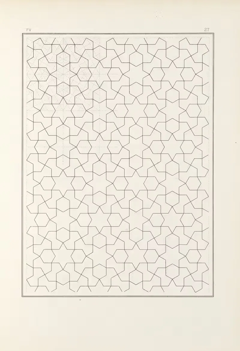 Элементы арабского искусства Pl 027 by Жюль Бургуа, 1879 — digital art print download