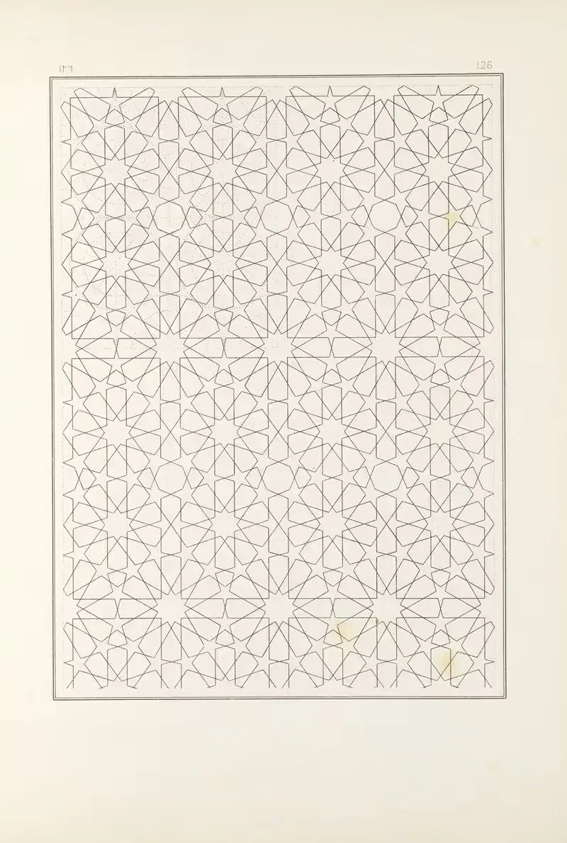 Элементы арабского искусства Пл.126 by Жюль Бургуа, 1879 — digital art print download