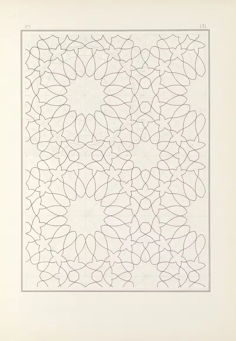Элементы арабского искусства, Пл. 131 by Жюль Бургуа, 1879 — digital art print download