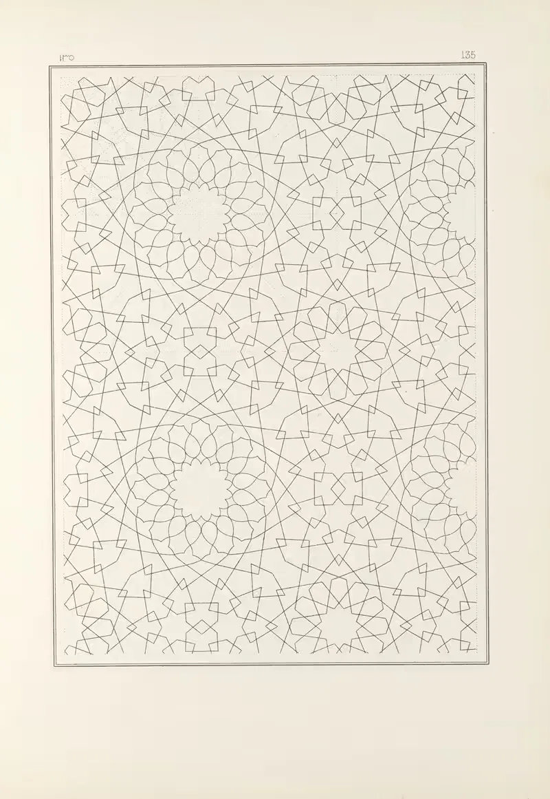 Элементы арабского искусства Пл.135 by Жюль Бургуа, 1879 — digital art print download