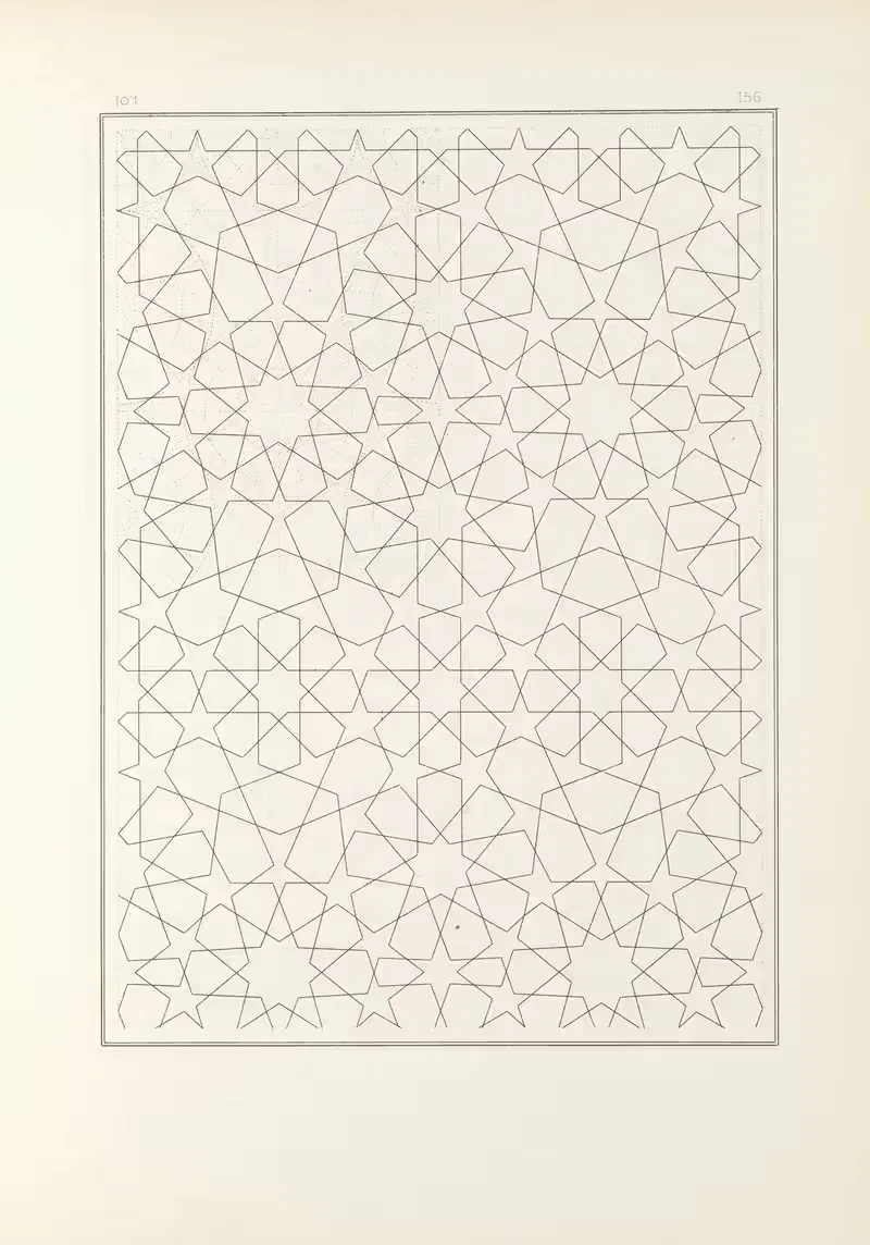 Les éléments de l'art arabe pl 156 by Jules Bourgoin, 1879 — digital art print download
