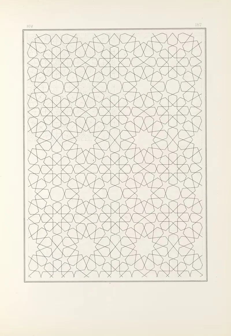 Les éléments de l'art arabe pl 157 by Jules Bourgoin, 1879 — digital art print download
