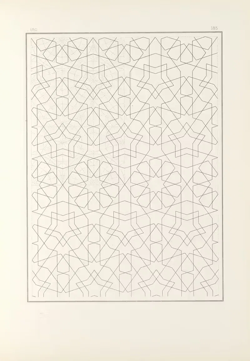Элементы арабского искусства пл 185 by Жюль Бургуа, 1879 — digital art print download
