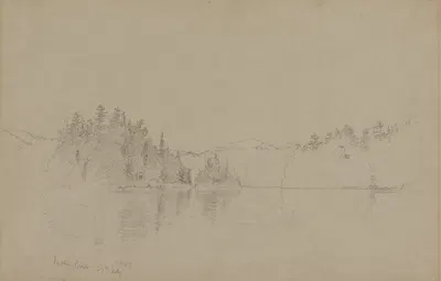 Preston Ponds, Adirondacks by Гомер Додж Мартин, 1867 — digital art print download