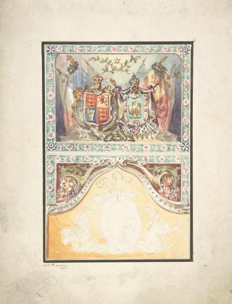 Design for a Coat of Arms — J. S. Pearse