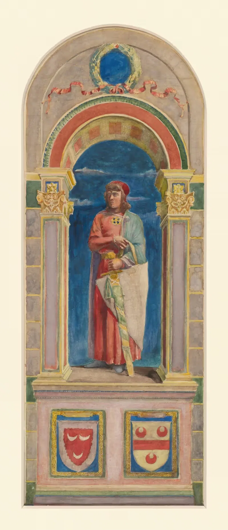 The Good Knight by John La Farge — digital art print download
