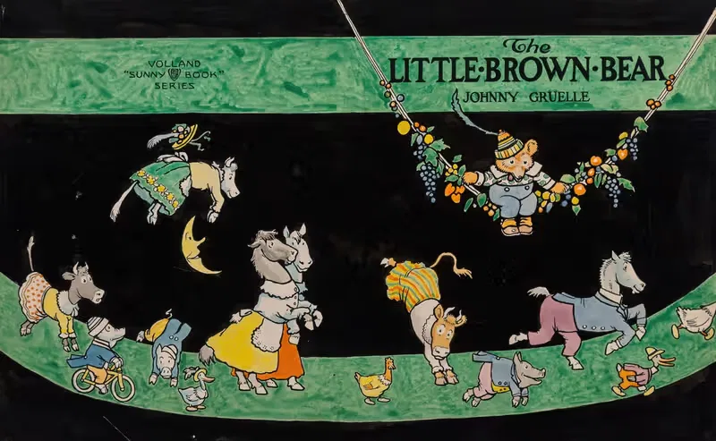 The Little Brown Bear book cover — Johnny Gruelle