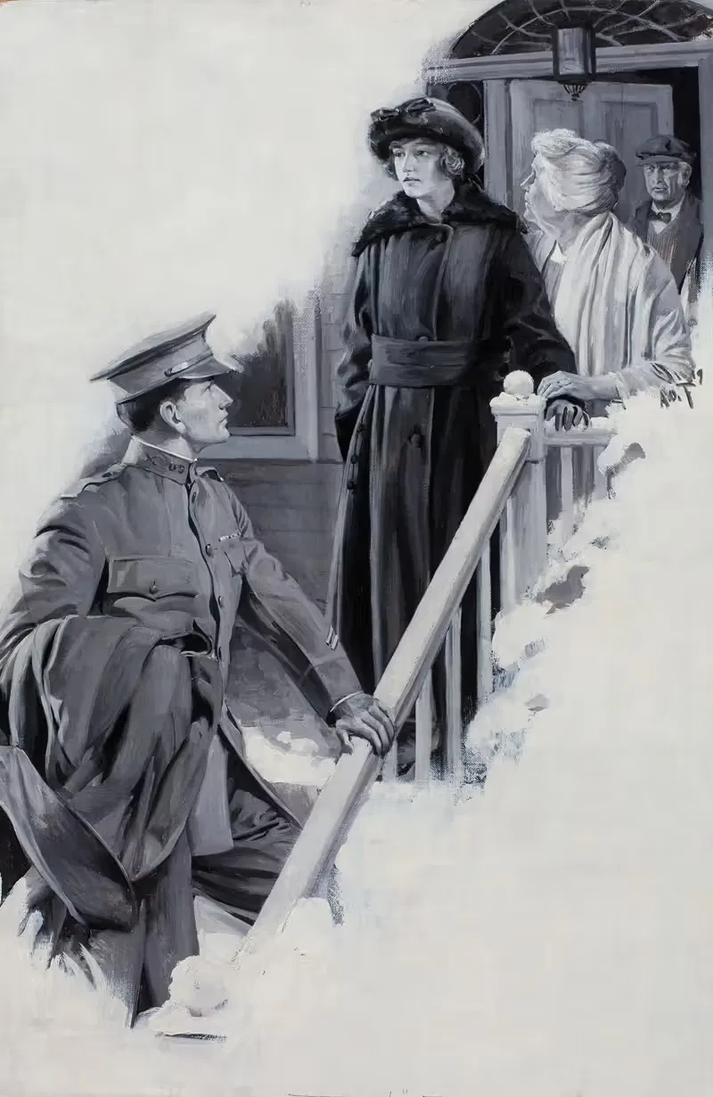 Иллюстрация к рассказу by Антон Отто Фишер, 1919 — digital art print download
