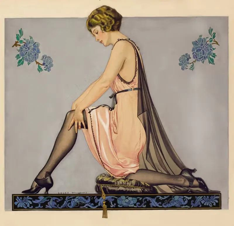 Holeproof Hosiery Company ad illustration — Coles Phillips