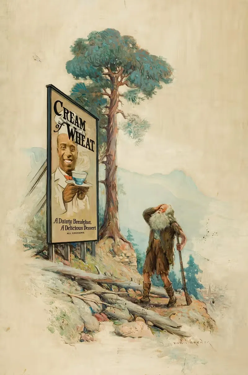 Rip Van Winkle, Cream of Wheat advertisement — Edward Vincent Brewer