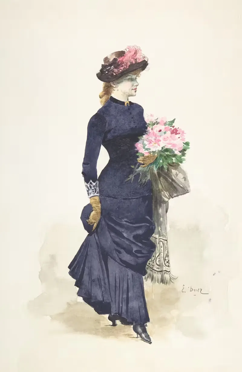 The Bouquet by Ernest-Ange Duez — digital art print download