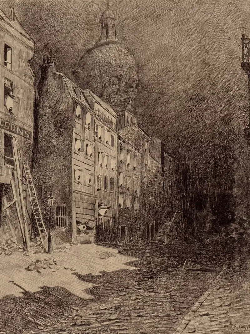 Заброшенный Лондон by Энрике Алвим Корреа, 1906 — digital art print download