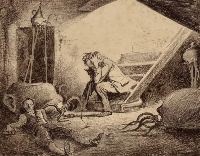Смерть курированного by Энрике Алвим Корреа, 1906 — digital art print download