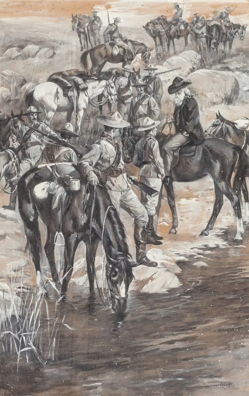 The Swartz Diamond story illustration — John Norval Marchand