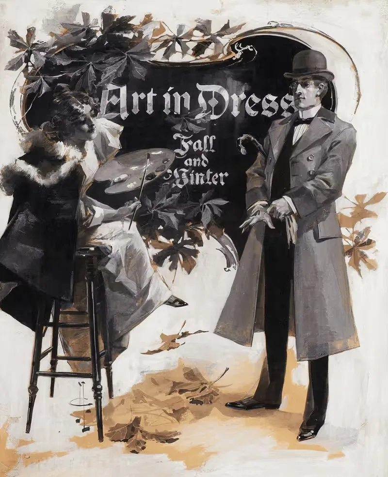 Искусство в одежде by Джозеф Кристиан Лейендеккер, 1895 — digital art print download