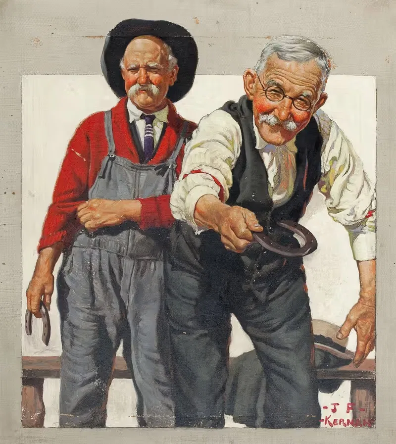 Деревенский джентльмен by Джозеф Фрэнсис Кернан, 1924 — digital art print download