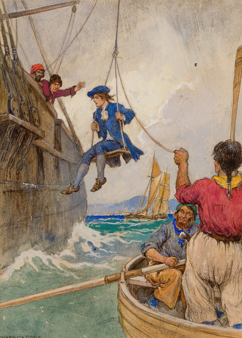 Kidnapped by Warwick Goble — digital art print download