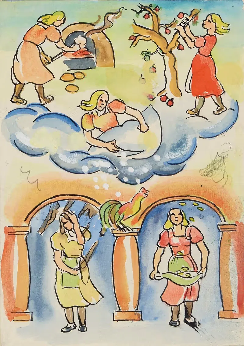 Эскиз; Грета — Анни Долльшайн