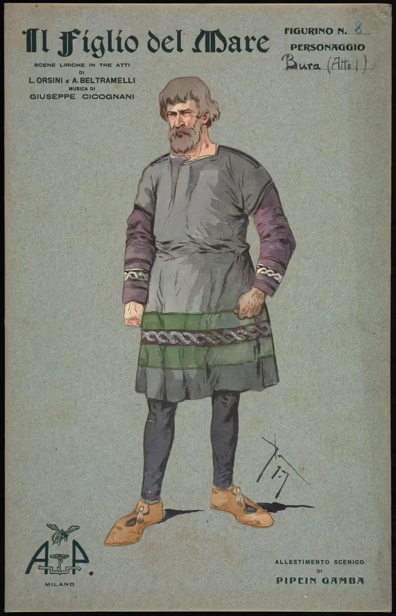 Бура (акт I) by Пипейн Гамба, 1907–1908 — digital art print download
