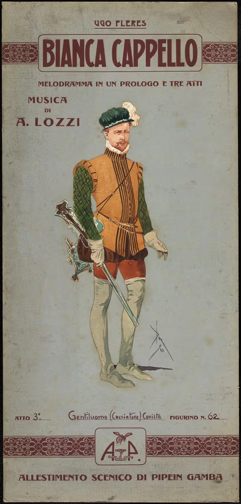 Джентльмен (Охотник) Хорист by Пипейн Гамба, 1910 — digital art print download