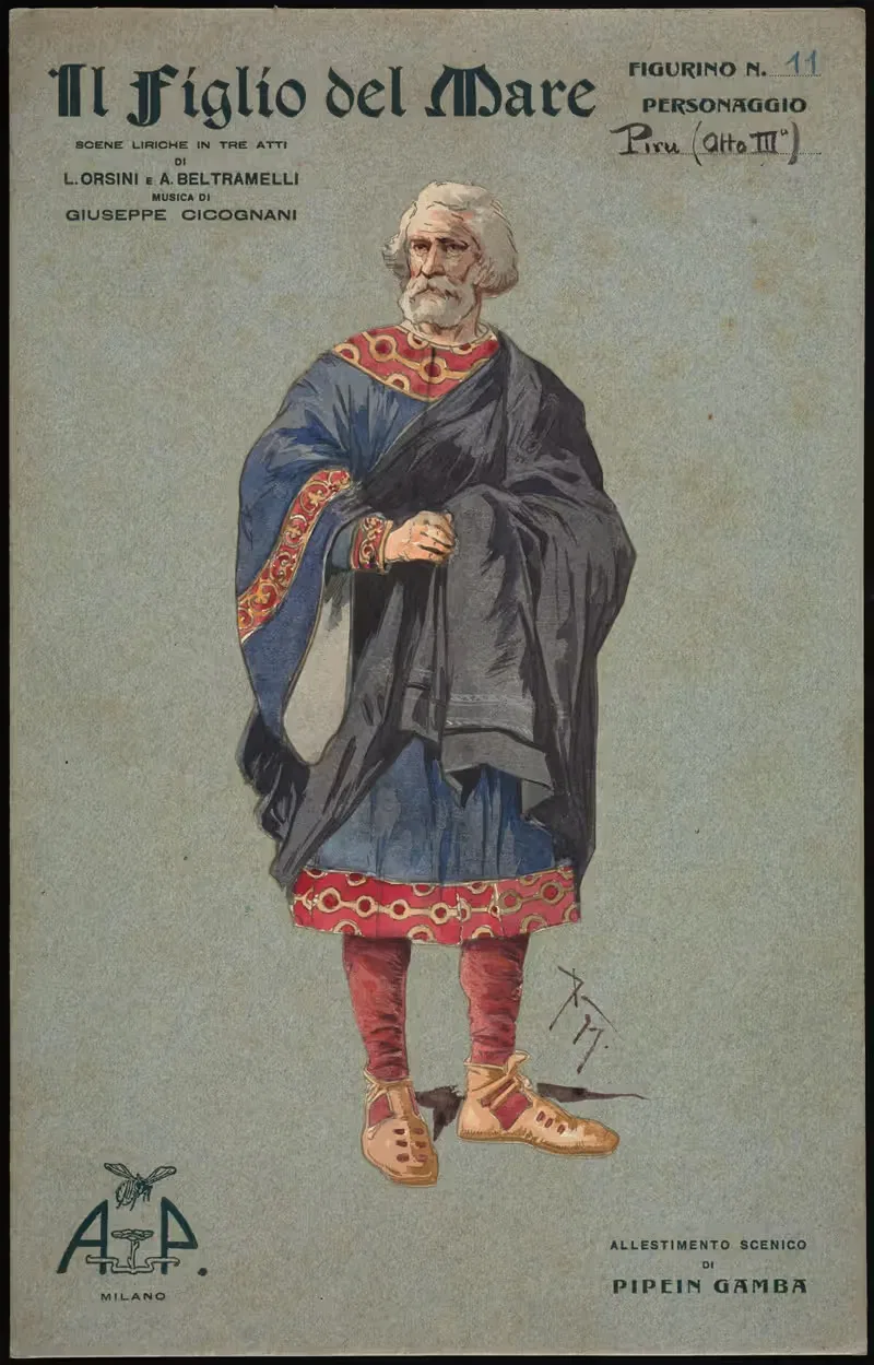 Пиру (акт III) by Пипейн Гамба, 1907–1908 — digital art print download
