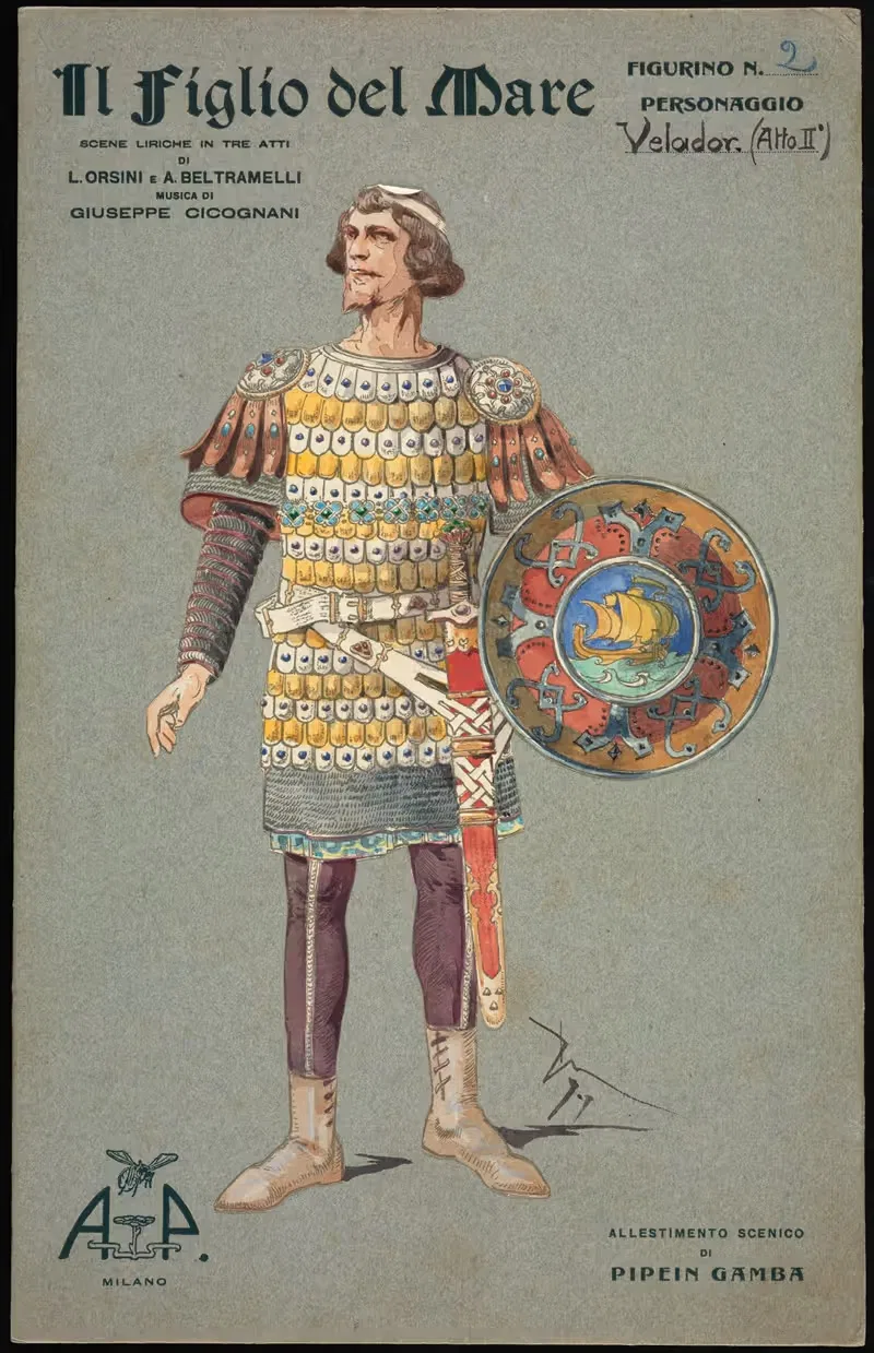 Веладор (акт II) by Пипейн Гамба, 1907–1908 — digital art print download