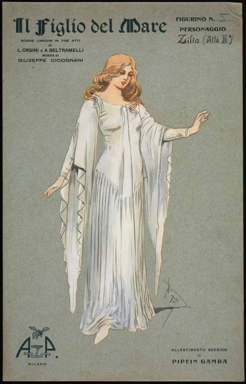 Зилия (акт IIIo) by Пипейн Гамба, 1907–1908 — digital art print download