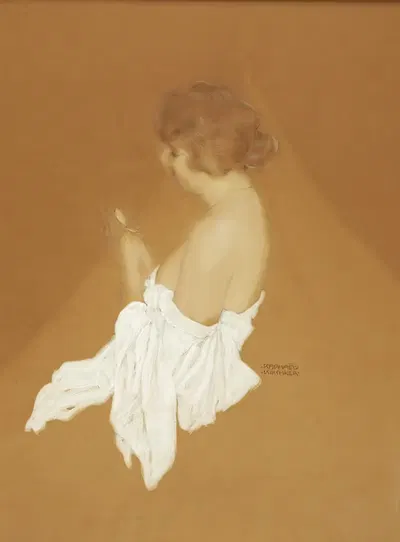 Фанни Брайс; Зигфельд Фоллис Вековая Девушка by Рафаэль Кирхнер, 1916 — digital art print download