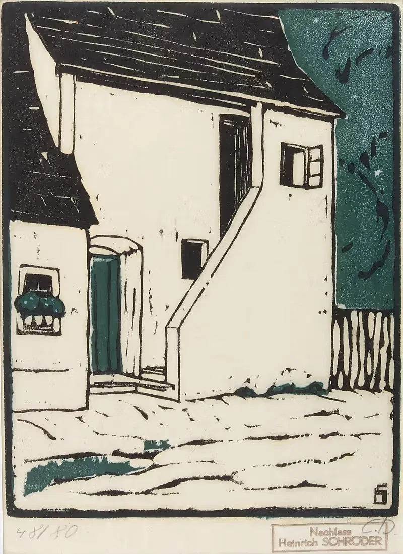 Ohne Titel by Heinrich Schröder — digital art print download