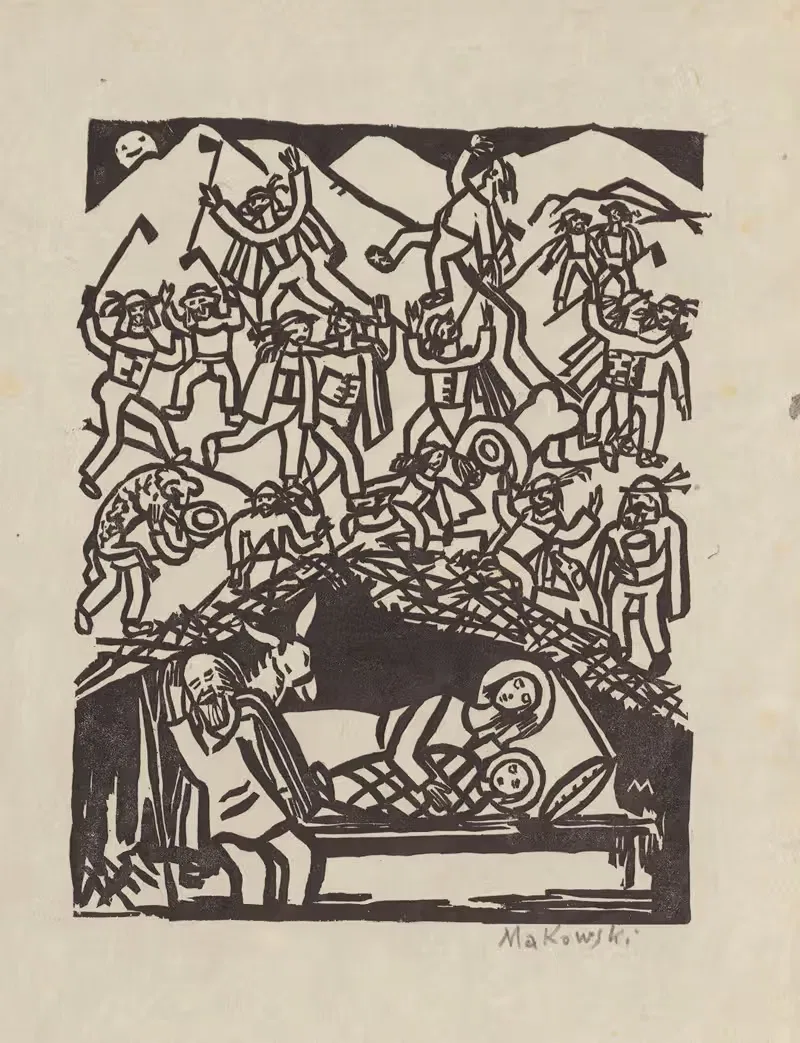 ‘Lange Gardien’ – Guardian Angel — Tadeusz Makowski