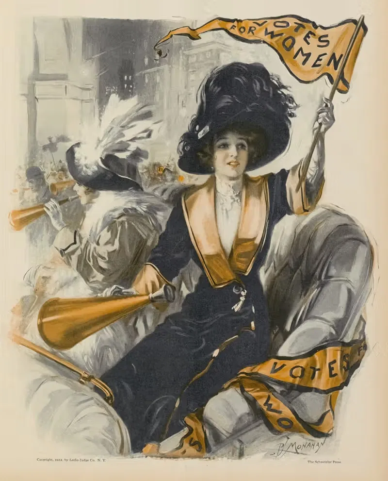 Голоса за женщин by Аноним, 1912 — digital art print download