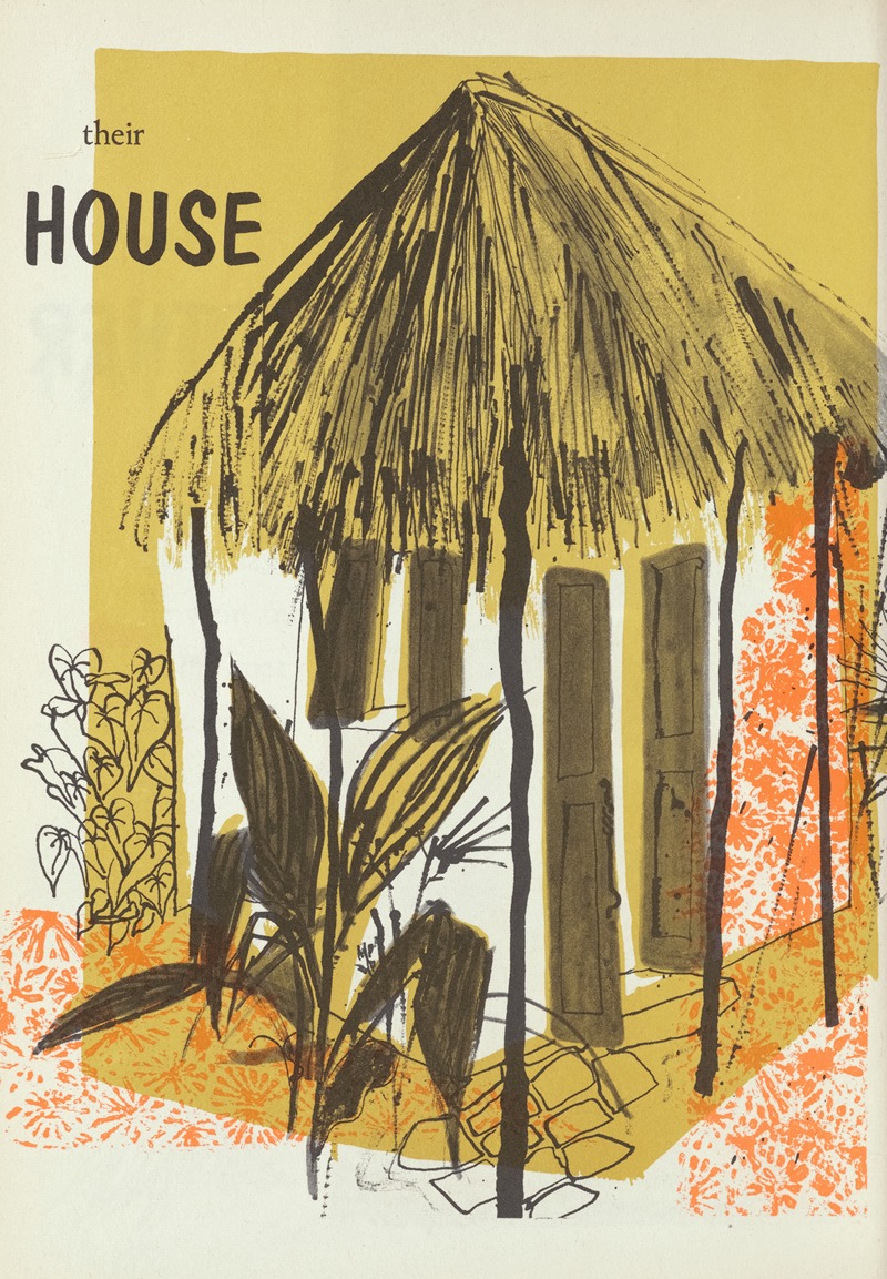 Lonely Maria pl5 by Evaline Ness, 1960 — digital art print download