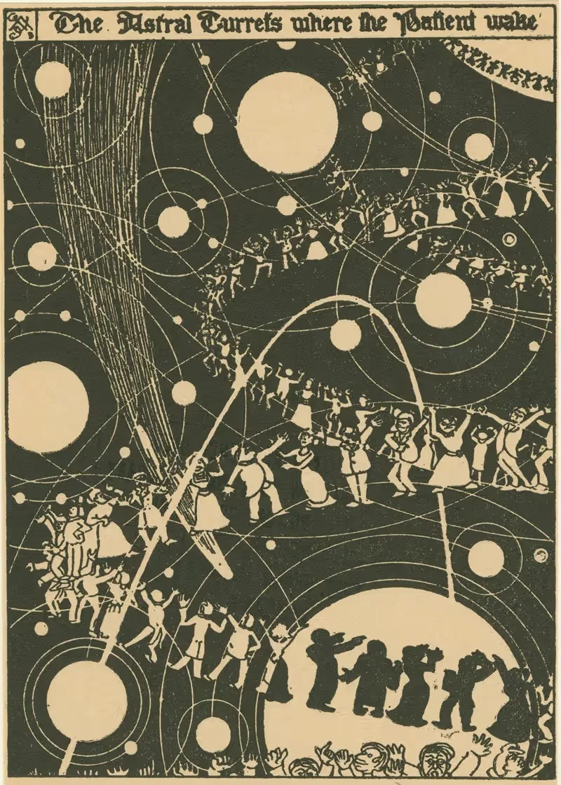 The astral Turrets where the Patient wake. — Gelett Burgess