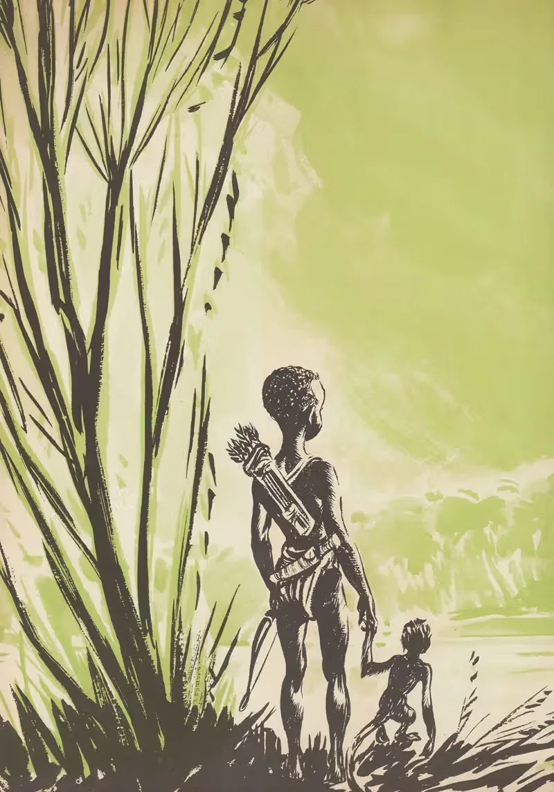 Летние приключения Пиккена pl11 by Норман Дэвис, 1949 — digital art print download