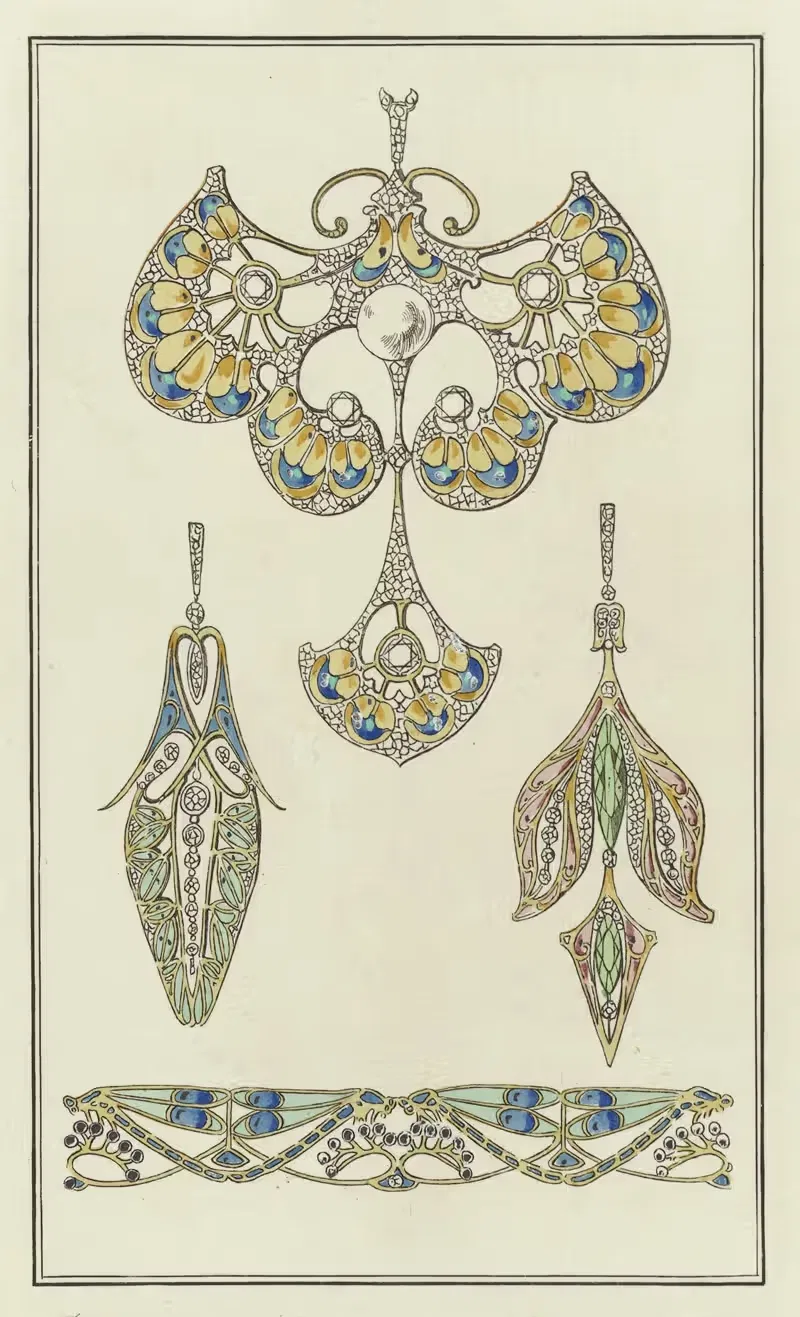 Bijoux par Vever by Anonymous, 1912 — digital art print download