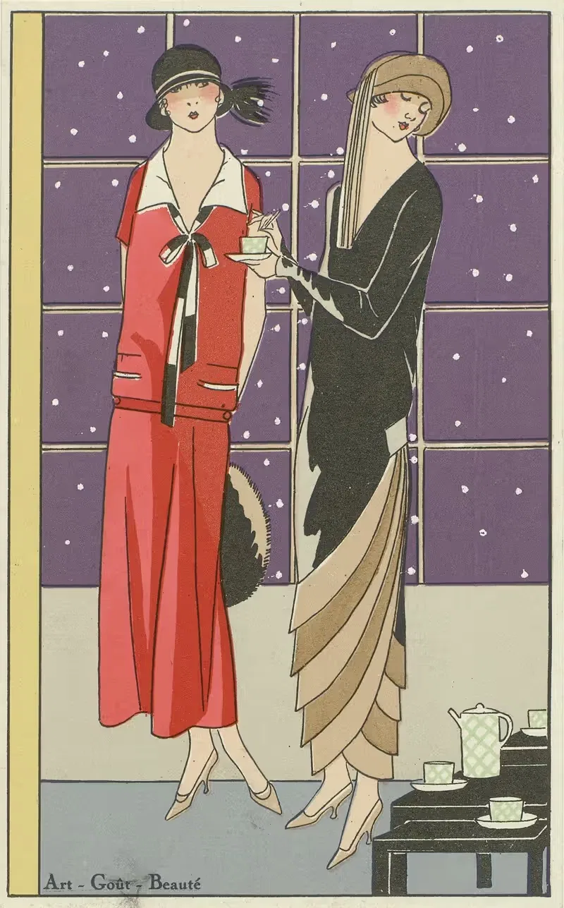 Création Jean Patou ; Création Beer by Аноним, 1924 — digital art print download