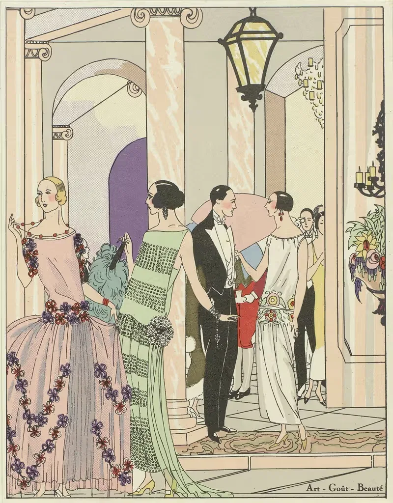 Три творения Жанны Ланвин by Аноним, 1924 — digital art print download