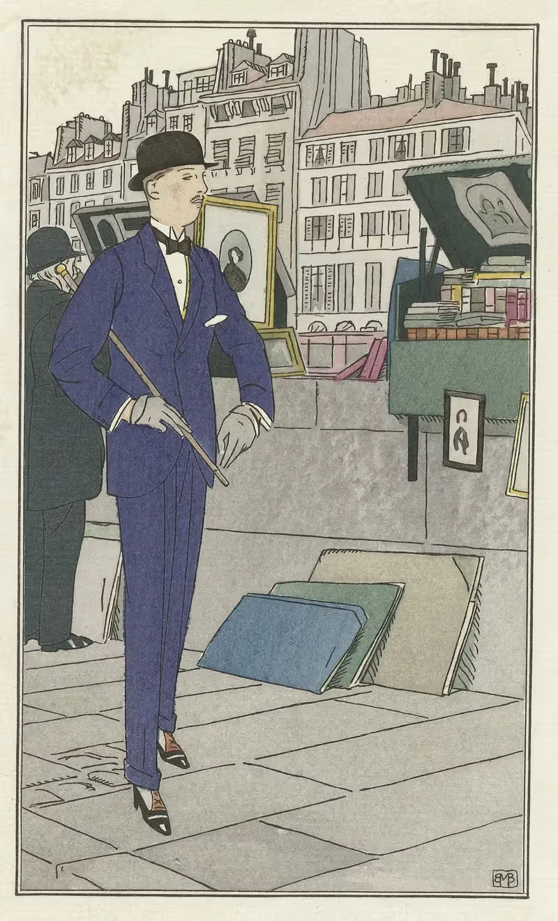 Tenue de matin by Bernard Boutet de Monvel, 1913 — digital art print download