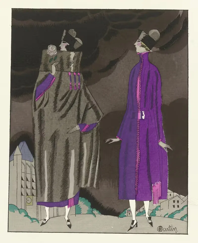 La promenade a Montmartre ; Ensemble, de Beer — Charles Martin