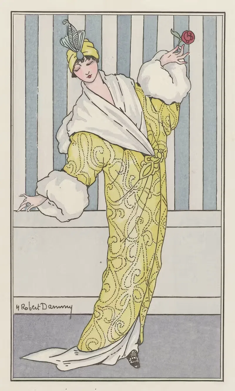 Бархатное пальто by Х. Роберт Дамми, 1913 — digital art print download