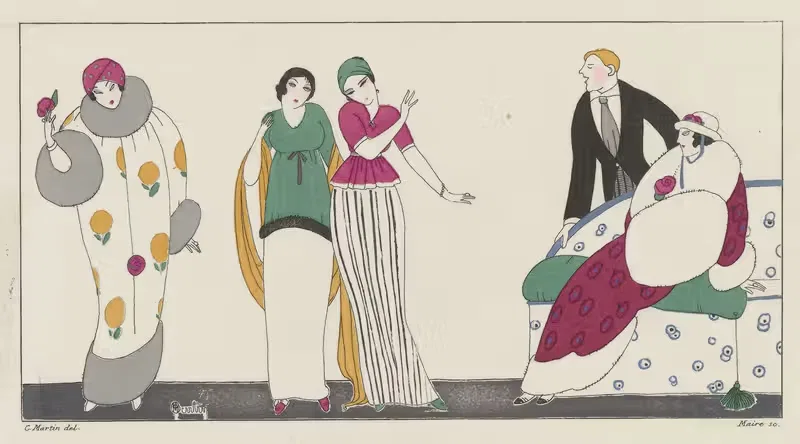 Le Choix difficile, after Charles Martin by Maire, 1913 — digital art print download