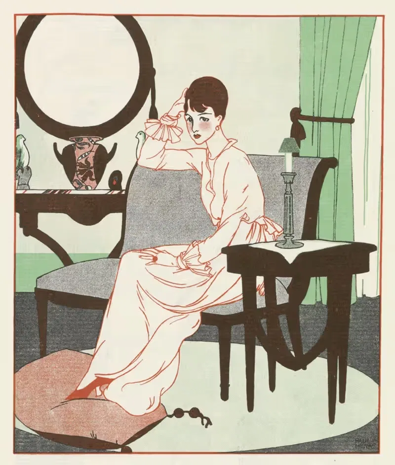 Реклама Мерсье Фрères by Поль Мерас, 1914 — digital art print download