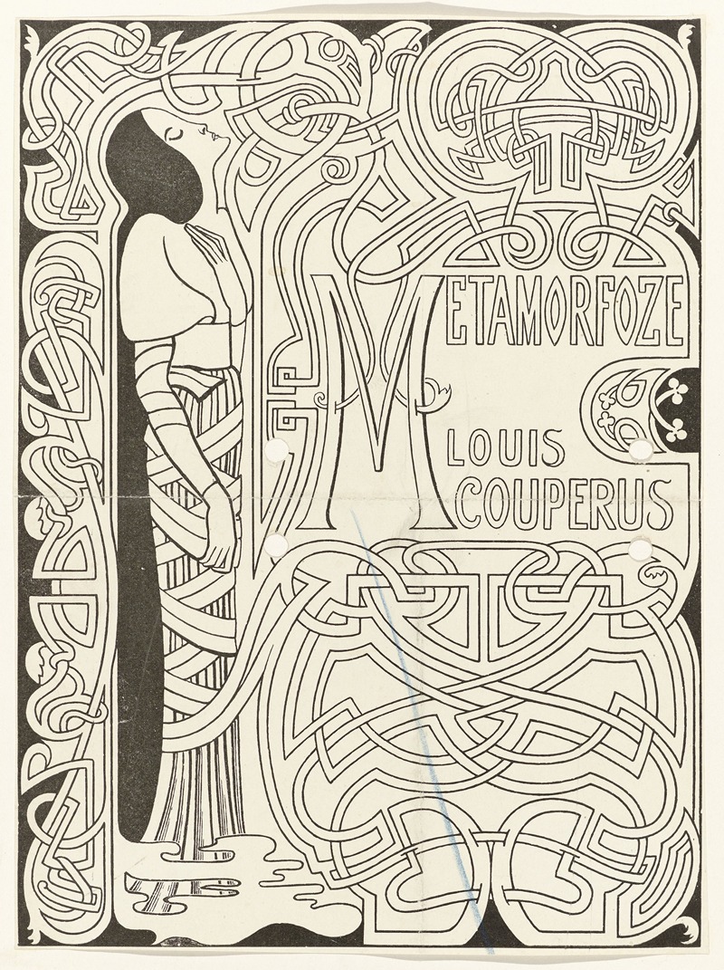 Boekband Metamorfoze by Ян Тoorоп, 1868 - 1928 — digital art print download