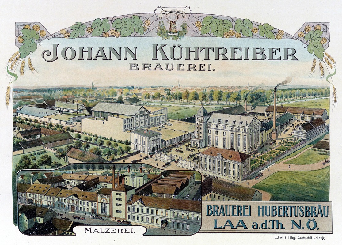Brauerei Plakat by Johann Kühtreiber — digital art print download