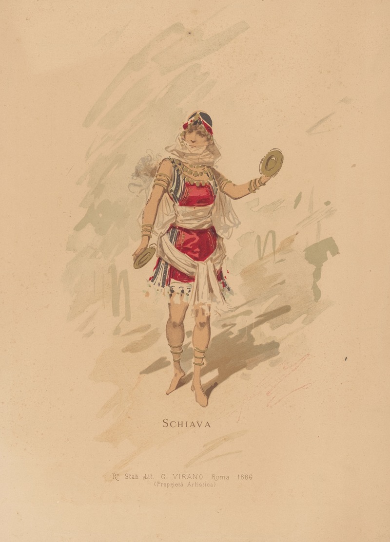 Шиава by Альфредо Эдель, 1886 — digital art print download