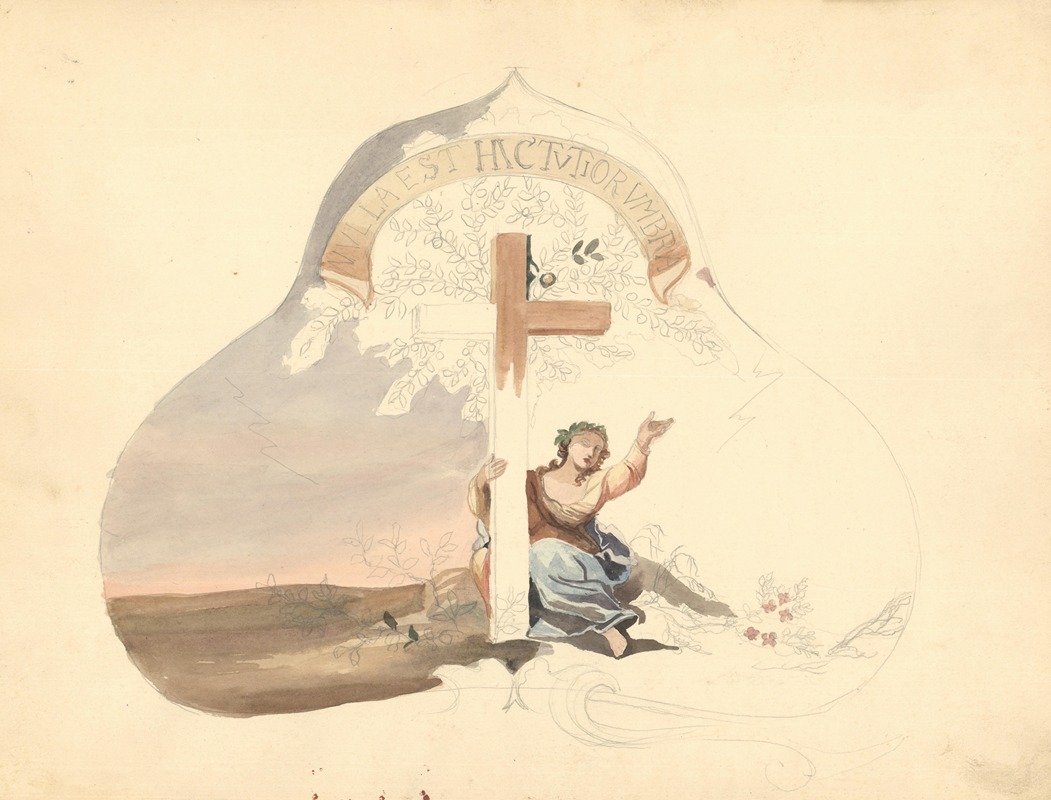 Nulla est hictutior umbra by Juliusz Makarewicz, 1912 — digital art print download