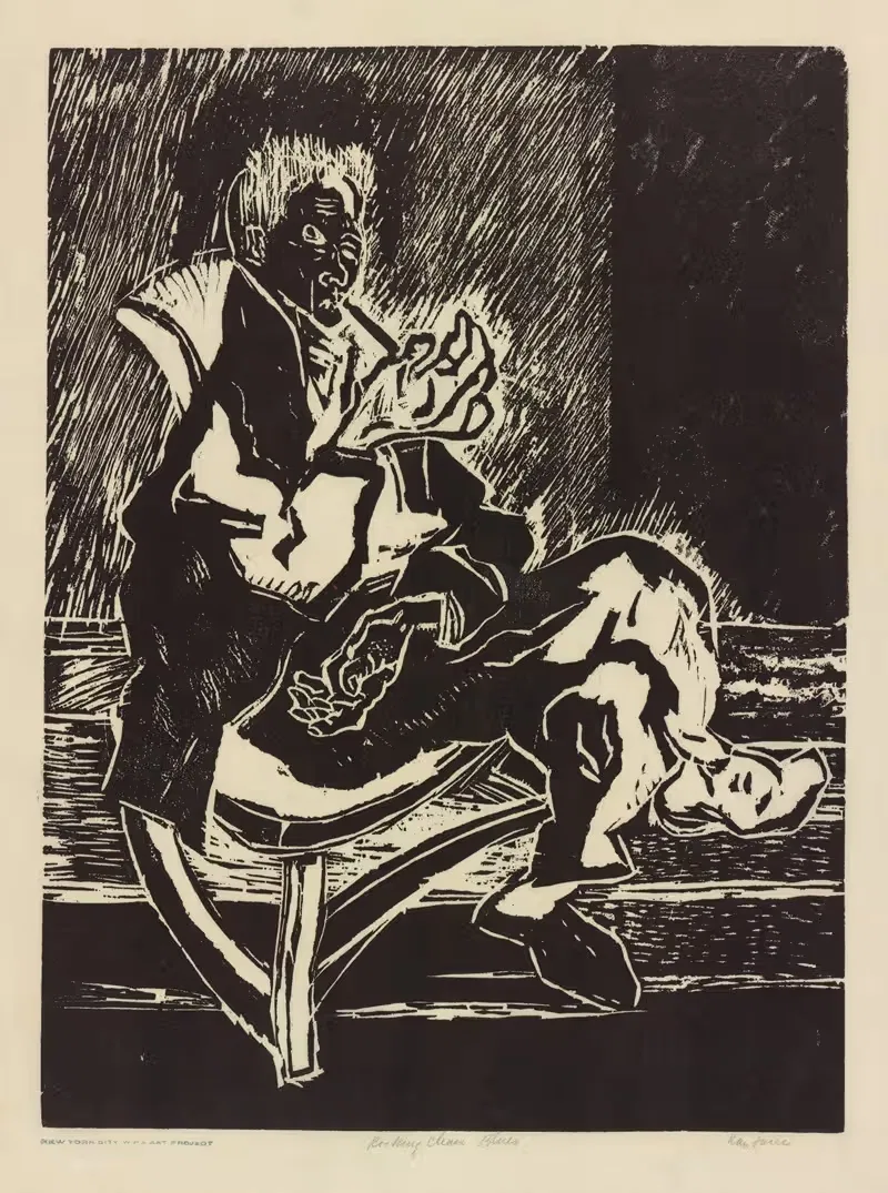 Блюз качалки by Нан Лури, 1935 - 1943 — digital art print download