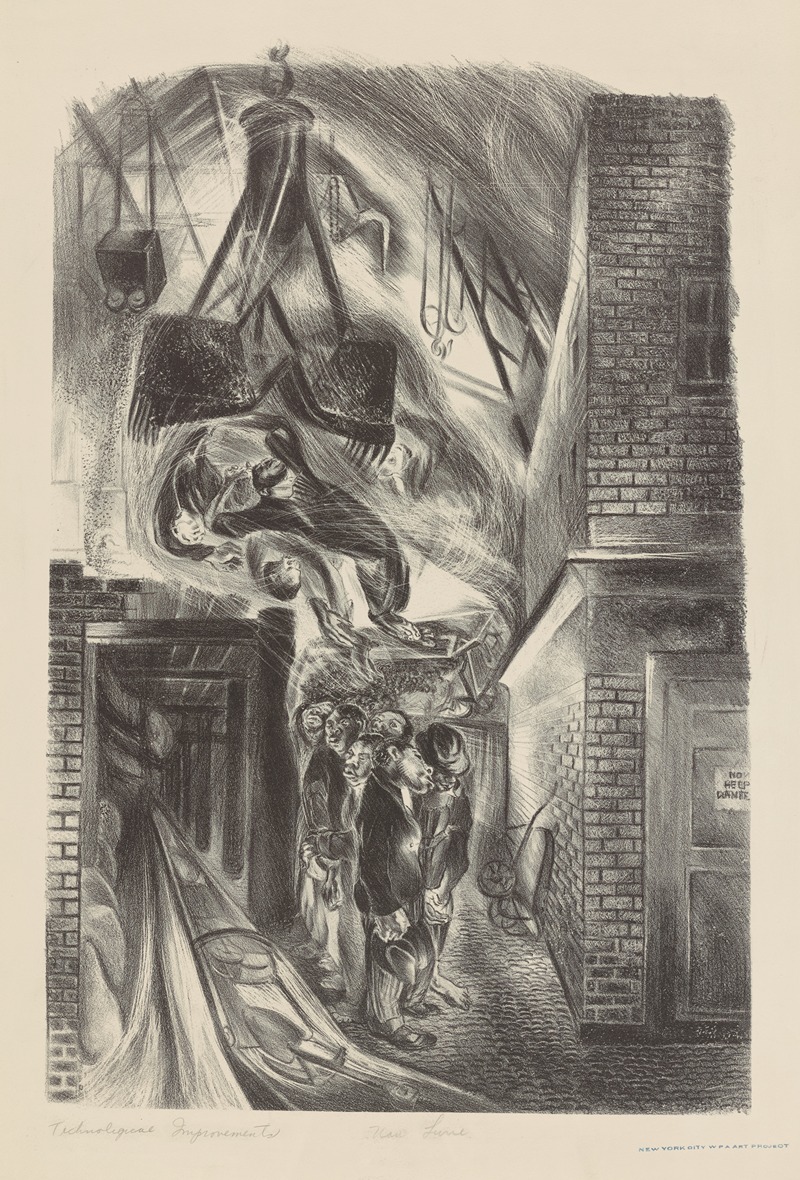 Technological Improvements by Nan Lurie, 1935 - 1943 — digital art print download