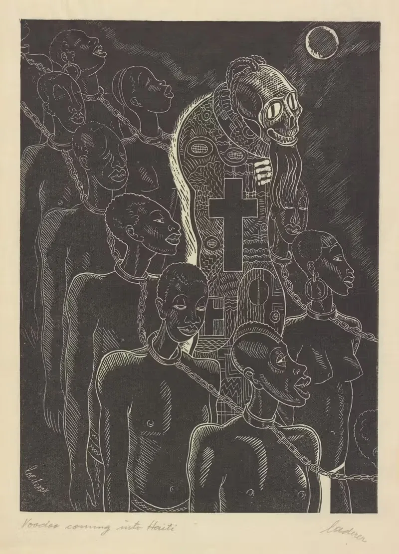 Вуду, приходящее на Гаити by Ричард А. Лёдерер, 1935-1943 — digital art print download