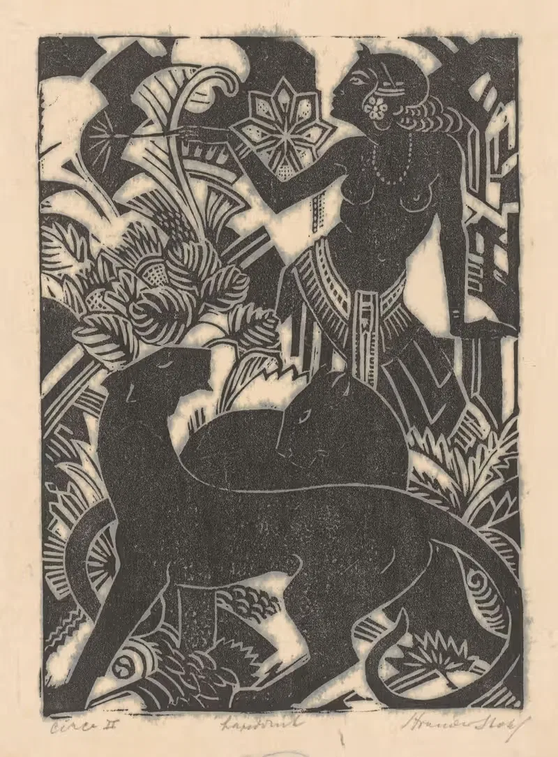 Кирке II by Анри ван дер Сток, 1880 - 1932 — digital art print download